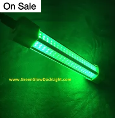 Green Underwater Fishing Light | Greenglowdocklight.com
