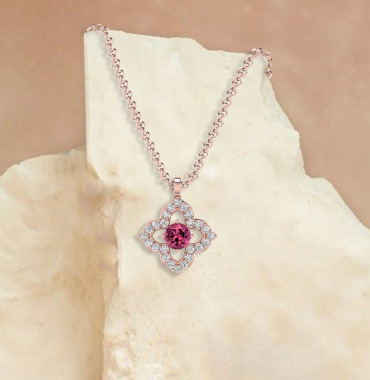 Shop a variety of Solitaire Tourmaline Pendants at Chordia jewels