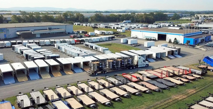 Silver Frost Blackout Cargo Trailer for Sale