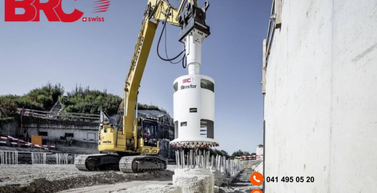 Vielseitige Raupenbagger für schwieriges Gelände und schwere Arbeitslasten