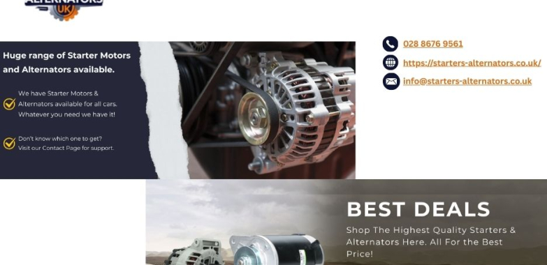 Starter Motors For Sale Uk | Starters-alternators.co.uk