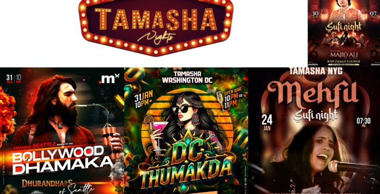 Experience the vibrant spirit of Indian dance in Chicago nights