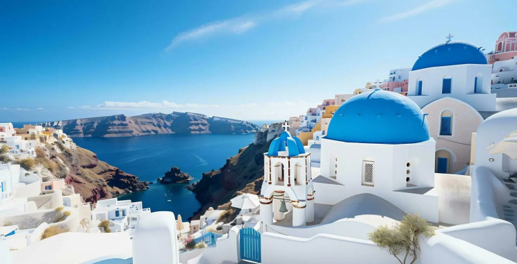 Hidden Gem on Santorini: A Quiet Beach With Dramatic Cliffs