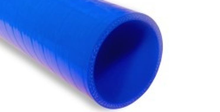 Flexibele 28 mm silicone slang in opvallend blauw