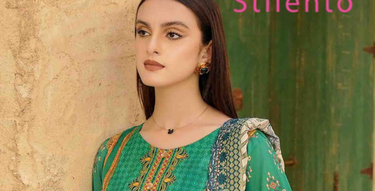 Elegant Unstitched Lady Suits for Custom Couture in India