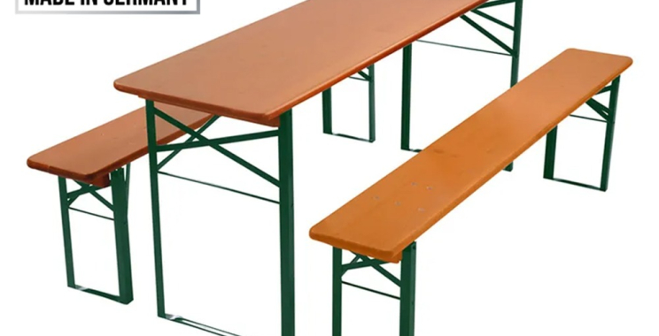 Elevate Outdoor Moments with a Handy Beverage Table